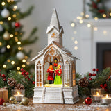 Christmas Snow Globes, Adoration of The Magi Nativity Manger Scene, Silent Night Music Water Lantern, Holiday Decorations Gifts for Family, Children or Friends