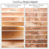 LAURA GELLER NEW YORK The Bright Stuff Illuminating Under Eye Concealer with Cooling Metal Tip - Light Coverage (07 Deep)