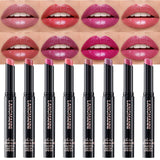 Jolilab 10Pcs Set Sparkling Lipstick Lip Gloss Long Lasting Waterproof Moisturizer Lip Balm Glitter Shimmer Metallic, Diamond Shiny Bold Glow Goth Lipstick for Women Girls, Non-sticky