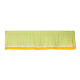 Carter's Animals Collection Window Valance, 60 x 14 Yellow Green Stripes