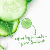 Dove Body Wash with Pump Refresh Cucumber and Green Tea for 24hr Lotion-Soft Skin Moisturizing Skin Cleanser with No Sulfates No Parabens 30.6 oz