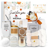 Sympathy Gift Baskets for Loss of Loved One - Best Bereavement Gifts Basket - Thinking of You Gifts - Condolences Gift Basket for Loss - Care Package For Women - Get Well Gifts For Women After Surgery