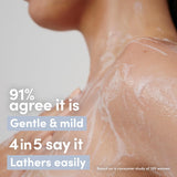 Dove Serum Body Wash Ultra Gentle hydrating cleanse with only 10 essential ingredients 18.5 Fl Oz