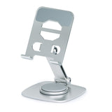 Rotating Phone Stand Desktop Metal Bedside Tablet Holder