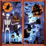 438Pcs Snowflake Window Cling Stickers for Christmas Decorations, 10 Sheets Christmas Window Clings of Different Shapes Xmas Decals for Glass Home Decor Indoor and Outdoor Party Supplies