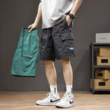 Mens Fashionable Sports Ice-Silk Utility Shorts