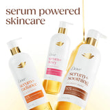 Dove Almond Oil & Sandal Wood Oil Body Wash Serum + Soothing For Women for Hydrated & Repaired Skin 15.3 fl oz