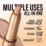 Jolilab Eyeshadow Stick Set, 8 Colors Matte Professional Bright-Colored Contouring and Highlight Eyeshadow Stick, Cream Waterproof Long Lasting High Pigmented Eye Shadow. (8, EYESHADOW B)