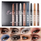 Jolilab Eyeshadow Stick Set, 8 Colors Matte Professional Bright-Colored Contouring and Highlight Eyeshadow Stick, Cream Waterproof Long Lasting High Pigmented Eye Shadow. (8, EYESHADOW B)