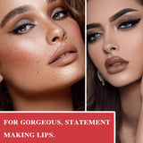 4 Pack Aloe Vera Lipstick,Long Wear Nourishing Lip stick,Waterproof Moisturizing Color Changing Lip Balm Lipstick,Lip Gloss,Magic Temp Color Change Matte Lip Gloss Makeup