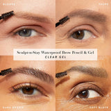 LAURA GELLER NEW YORK Sculpt-n-Stay Waterproof Brow Pencil & Gel- Taupe