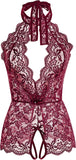 Ababoon Women One Piece Lingerie Lace Sexy Baby Dolls Teddy Sleepwear