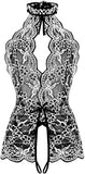 Ababoon Women One Piece Lingerie Lace Sexy Baby Dolls Teddy Sleepwear