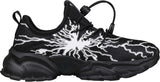 BRONAX Little/Big Boys Comfortable Graffiti Personality Tennis Shoes
