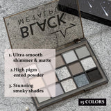 LZYLLS 12 Shades Nude Matte Eyeshadow Palette,Shimmer Naked Eyeshadow Palette,Eye Shadow Palette Natural Flash Waterproof Durable Smoked Professional Makeup Palette With Brush(Matte)
