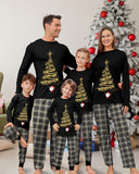 Rnxrbb 2025 Christmas Pajamas Family Matching Sets Christmas Pjs Xmas Sleepwear for Women Men Couples Adult Kids