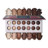 LAURA GELLER NEW YORK The Delectables Soho Shimmers Eyeshadow Palette - Includes 14 Shimmer-Finish Baked Eyeshadows in Stunning Neutral Shades - Long-Lasting High-Shine Eyeshadows for Everyday