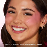 Too Faced Cloud Crush Blush | Buildable, Blendable, High Pigment Color, Vegan + Cruelty Free, 0.17 oz, Super Candy Clouds