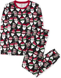 The Children's Place Family Matching, Christmas and Holiday Pajama Sets, Cotton