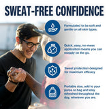 Carpe Sweat Absorbing Hand Lotion, A dermatologist-recommended smooth lotion that helps stop hand sweat, Great for hyperhidrosis (Original Eucalyptus)