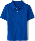 The Children's Place Boys' Uniform Short Sleeve Pique Polo