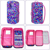 Ecore Fun Doll Travel Carrier Unicorn Doll Storage Suitcase Great Fit for 18 Inc