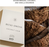 Pura and Becki Owens - Pura Car Scent Refill - Fragrance for Car Diffuser - Clean & Safe Luxury Diffuser Scent - Long-Lasting Fragrance for 30 Days of Aroma - Coconut Calm