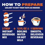 Maxwell House Instant Cafe-Style Beverage Mix, Easy to Prepare, 1 Canister, for Quick Morning Coffee or Afternoon Treat, French Vanilla Cafe, Kosher Dairy, 8.4 oz