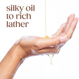 Dove Almond Oil & Sandal Wood Oil Body Wash Serum + Soothing For Women for Hydrated & Repaired Skin 15.3 fl oz