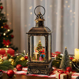 Christmas Snow Globes, Adoration of The Magi Nativity Manger Scene, Silent Night Music Water Lantern, Holiday Decorations Gifts for Family, Children or Friends