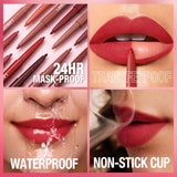Jolilab Matte Lip Liner Lip Oil Set, Lip Makeup Set Natural Smooth Long-Lasting And Hydrating Beauty Daily Cosmetics Gift for Girls Easy-to-Use（12pcs）