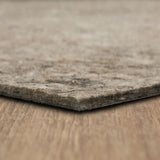 Mohawk Home 8' x 10' Non Slip Grip Rug Pad 1/4" Thick Dual Surface Felt Cushion + Rubber Gripper - Safe for All Floors