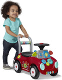 Toddler Car Ride On, Toddler Toys for Ages 1-3, Baby Toys, Radio Flyer Busy Buggy, Red, Sit to Stand Ride On