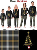 Rnxrbb 2025 Christmas Pajamas Family Matching Sets Christmas Pjs Xmas Sleepwear for Women Men Couples Adult Kids
