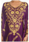 Women Kaftan Farasha Long Maxi Dress Long Sleeves Ethnic, Bridal, Evening, Party, Dress Free Size