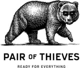 Pair of Thieves Men’s No Show Liner Socks, 4 Pack, Low-Cut Invisible Socks with Silicone Gripper, AMZ Exclusive