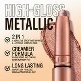 Jolilab Eyeshadow Stick Set, 8 Colors Matte Professional Bright-Colored Contouring and Highlight Eyeshadow Stick, Cream Waterproof Long Lasting High Pigmented Eye Shadow. (8, EYESHADOW B)