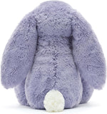 Jellycat Bashful Viola Bunny Stuffed Animal, Medium 12 inches - Rabbit & Bunny Plush Toy - Classic Children's Gift