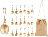 Deco 79 Rustic Metal Cowbell Decorative Bells, 4" x 3" x 29.01", Gold