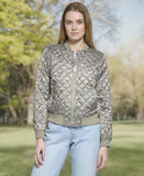 Levi's Women's Diamond Quilted Bomber Jacket With Front Pockets - Regular & Plus Sizes