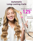 Deluxe 8-in-1 Air Styler Pro 2025 by Rylena, Hair Dryer Brush for Fast Drying, Auto Curling, Smoothing&Volumizing, 8 Attachable Heads, 110,000 RPM High-Speed Multi Styler, 600M Ionic Care, Stone