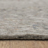 Mohawk Home 8' x 10' Non Slip Grip Rug Pad 1/4" Thick Dual Surface Felt Cushion + Rubber Gripper - Safe for All Floors