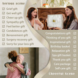 Care Package for Women,12PC Get Well Gifts for Women After Surgery,Birthday,Get Well Soon,Grief,Sympathy Gifts,Condolences (white)