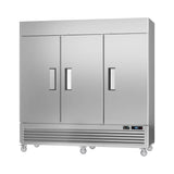82-Inch Commercial 72 Cu.Ft 3-Door WiFi Refrigerator With Smart App Control (SAK58320)