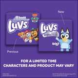 Luvs Platinum Protection Baby Diapers Size 6, 64 Count