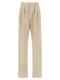 Saint Laurent Women Pleat Pants