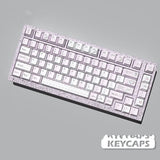 Cat Flower Language Keycaps PBT Material