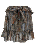Saint Laurent Women All Over Print Skirt