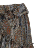 Saint Laurent Women All Over Print Skirt