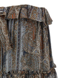 Saint Laurent Women All Over Print Skirt